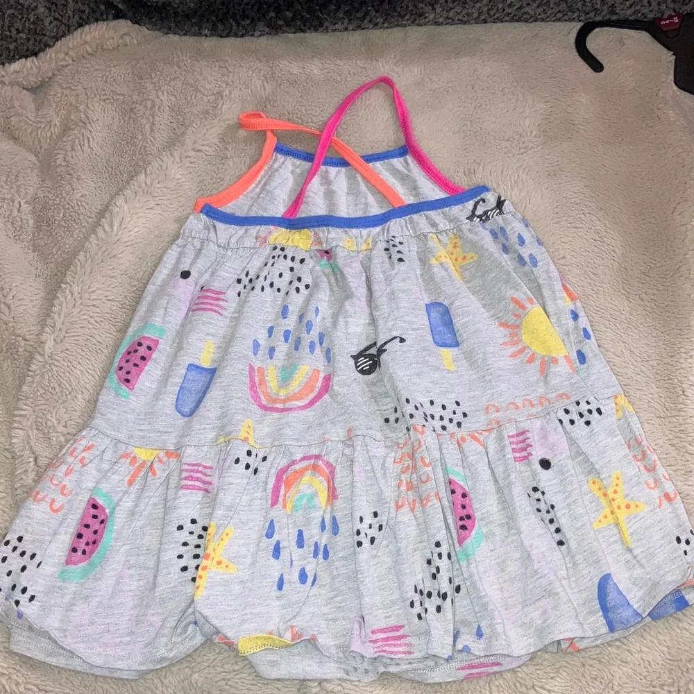 Lot of Four Girls Dresses, 3T—-Old Navy, Cat & Jack, Disney